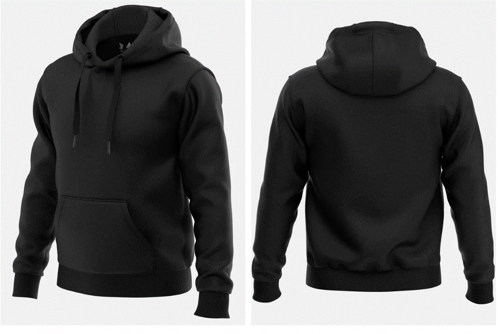 Hooded T-Shirts (Zipper & Without Zipper)